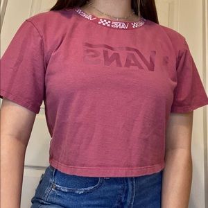 VANS cropped top! π